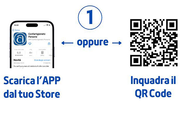Scarica l'App Confartigianato Persone