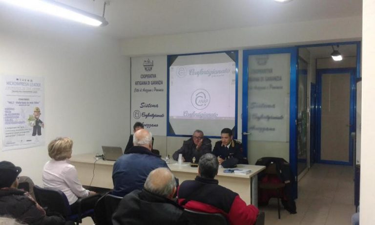 incontro con polizia di stato