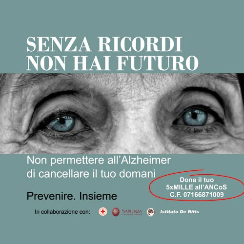 Sabato 7 aprile svolta la Giornata nazionale di predizione dell’Alzheimer