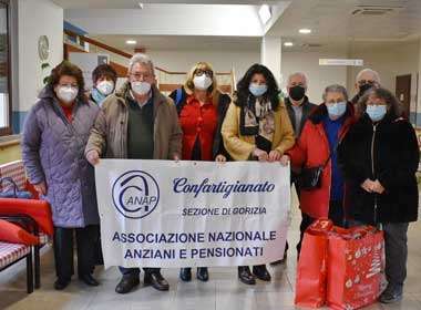 Il sostegno di ANAP agli ospiti della Casa Albergo di Monfalcone