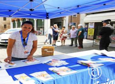 Anap Confartigianato in piazza per la Campagna contro le truffe agli anziani