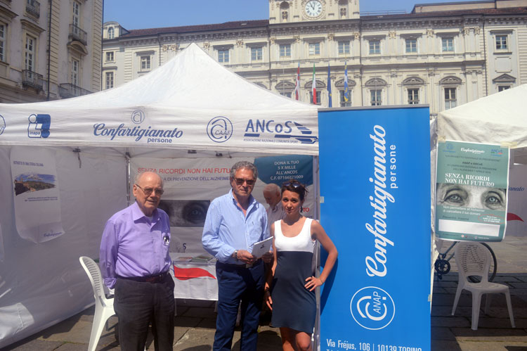 Anap Torino presente alla Giornata di predizione dell’Alzheimer