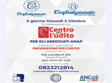 Giornata di prevenzione gratuita dell’udito