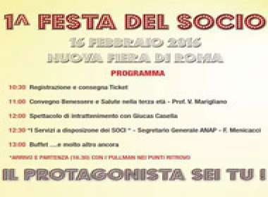 Prima Festa del Socio Anap Roma