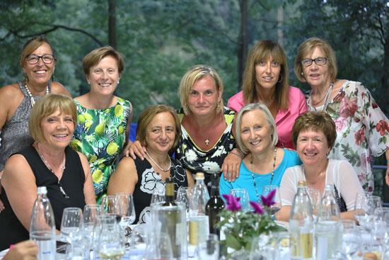 La tradizionale cena estiva per i soci Anap Lecco