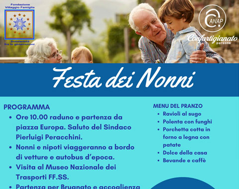 Festa dei Nonni: un’occasione per stare insieme e divertirsi con ANAP Confartigianato La Spezia