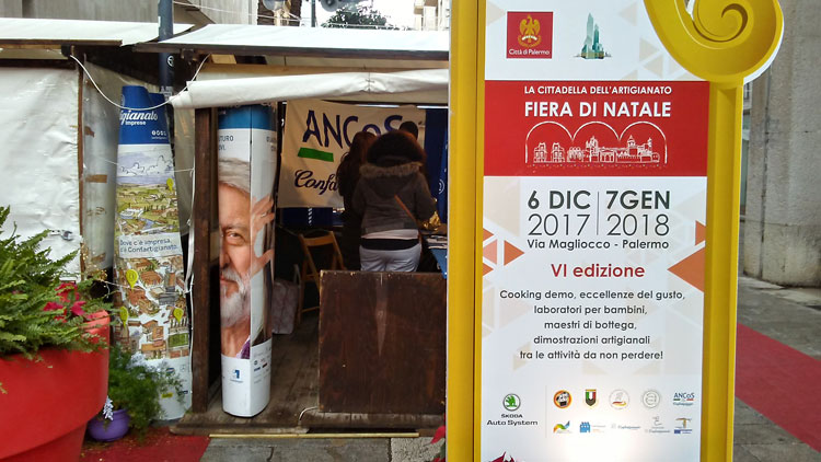 Fiera natalizia a Palermo