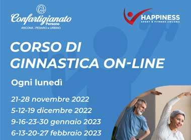 Corso di ginnastica online per la terza età