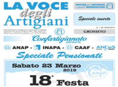 18^ Festa provinciale del pensionato Anap Confartigianato Grosseto