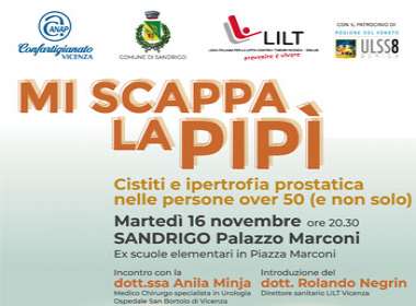 Mi scappa la pipì cistiti e ipertrofia prostatica nelle persone over 50