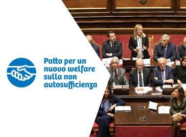 Riforma della non autosufficienza. Il Patto propone qualificanti emendamenti al DDL in Parlamento