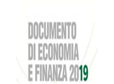 Documento di economia e finanza (DEF 2019): Programma Nazionale di riforme