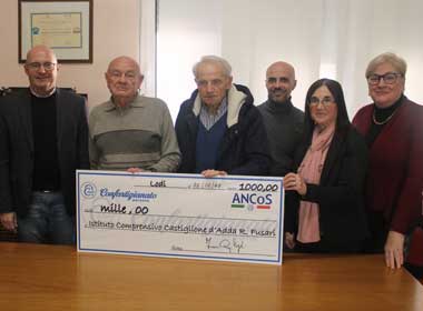 Donazione da Mille Euro per l'acquisto di nuovi tablet per l'Istituto Romeo Fusari