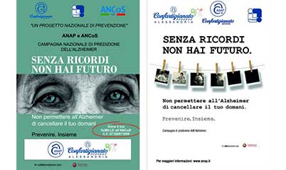 Giornata Alzheimer a Casale Monferrato con ANAP Confartigianato Alessandria e CRI