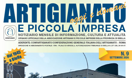 artigianato biella settembre 2026
