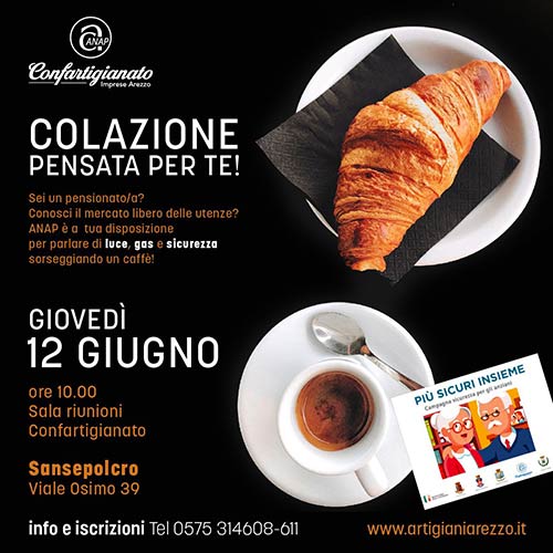 colazione pensata per te incontro anap artigiani arezzo