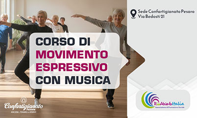 corso movimento espressivo con musica
