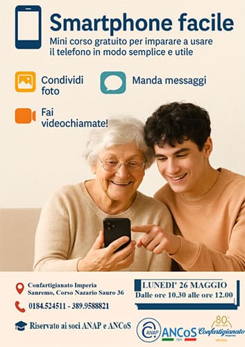 smartphone facile imperia