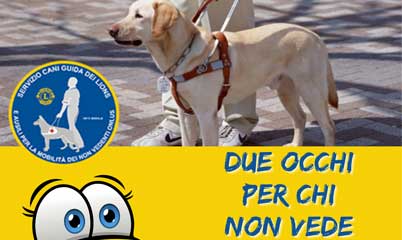 Due occhi per chi non vede: Servizio cani guida per non vedenti