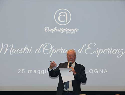 fabio menicacci premiazione maestri bologna