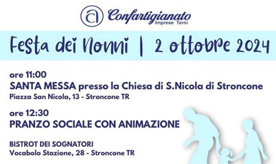 Festa dei Nonni 2024 con Confartigianato Terni
