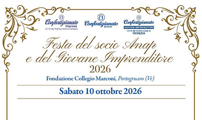 festa socio anap venezia premiazione maestri artigiani