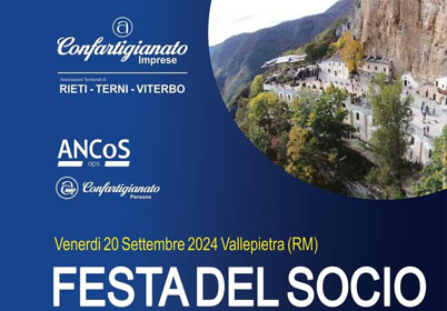 festa socio confartigianato rieti terni e viterbo