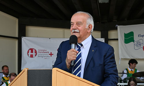Giampaolo Palazzi al 63° incontro Anap Bolzano