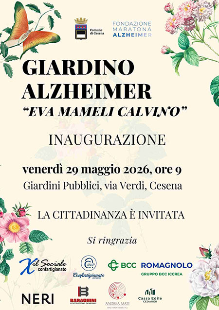 inaugurazione giardino alzheimer cesena