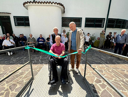 inaugurazione pedana disabili