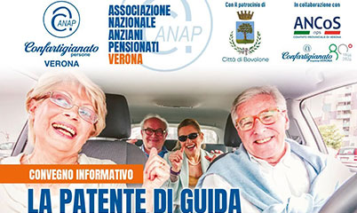 la patente di guida nella seconda e terza età