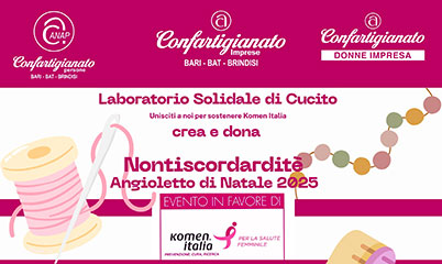 laboratorio solidale cucito prevenzione senologica