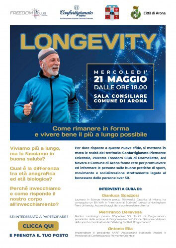 locandina convegno Longevity