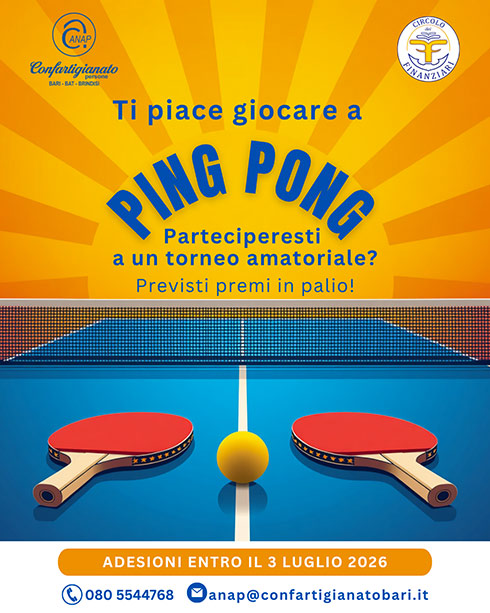 torneo ping pong a palese
