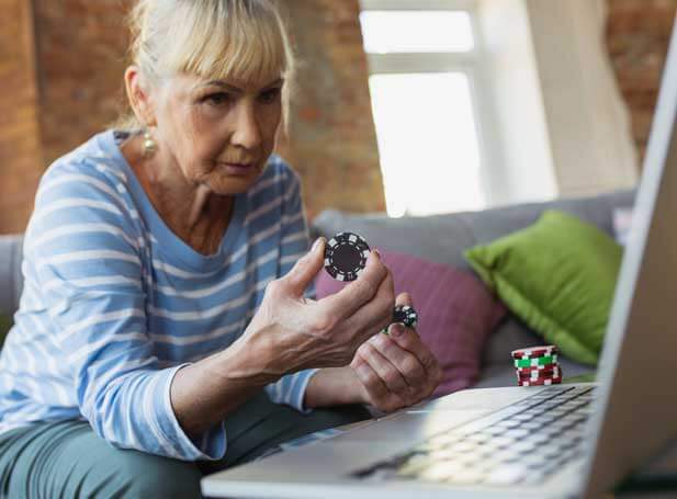 fenomeno del gioco patologico nella terza età