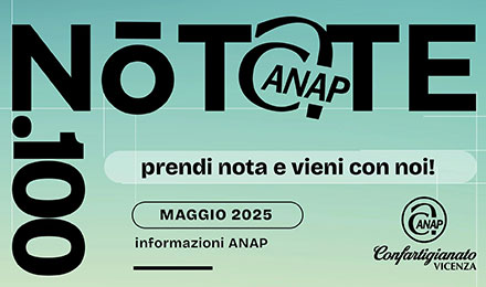 Notate ANAP Vicenza Maggio