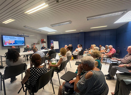 pensionati anap imperia incontro sicurezza contro le truffe