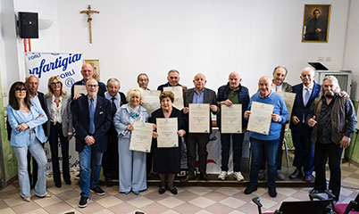 premiazione maestri d'opera ed esperienza