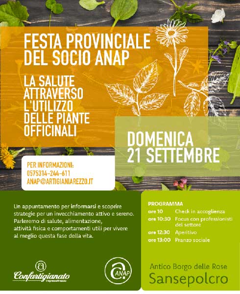 programma sansepolcro anap arezzo 2025