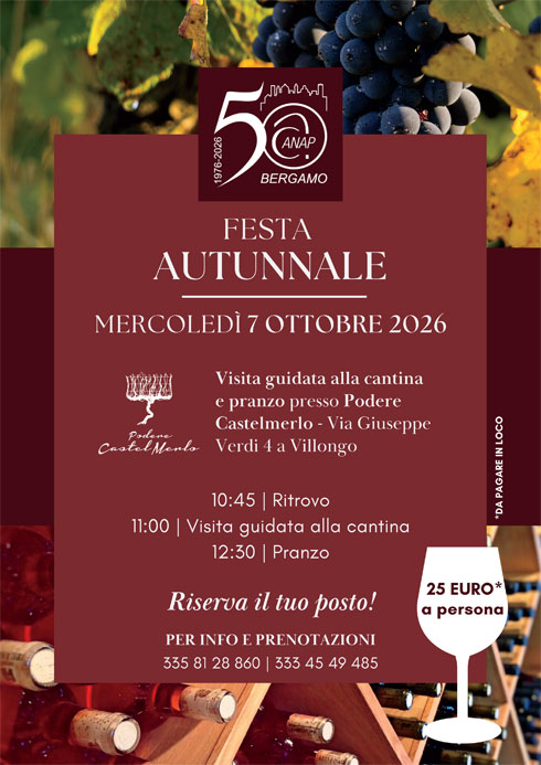 programma festa autunnale anap bergamo