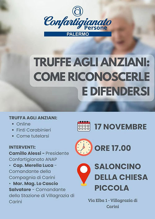 programma truffe anziani villagrazia di carini