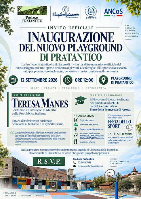 programma pratantico 12 e 13 settembre
