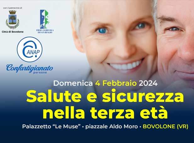 Salute e sicurezza nella terza età: il convegno di ANAP Verona