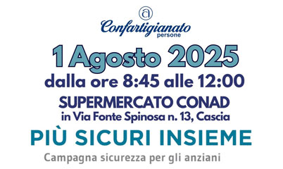sicurezza anziani a cascia
