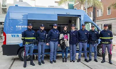 contro le truffe con polizia di stato e anap a fermo