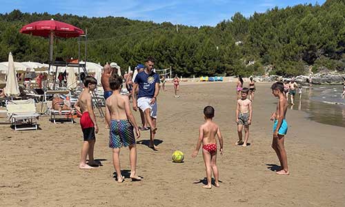 giochi spiaggia peschici
